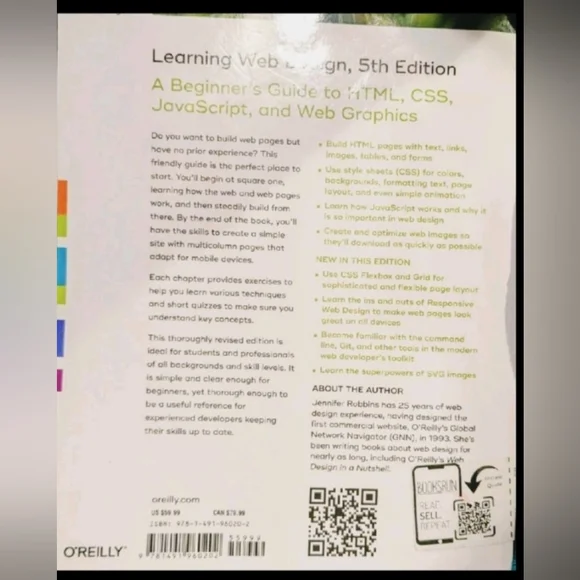Learning Web Design: A Beginners Guide To HTML, CSS, JavaScript, And When Design - Picture 2 of 2